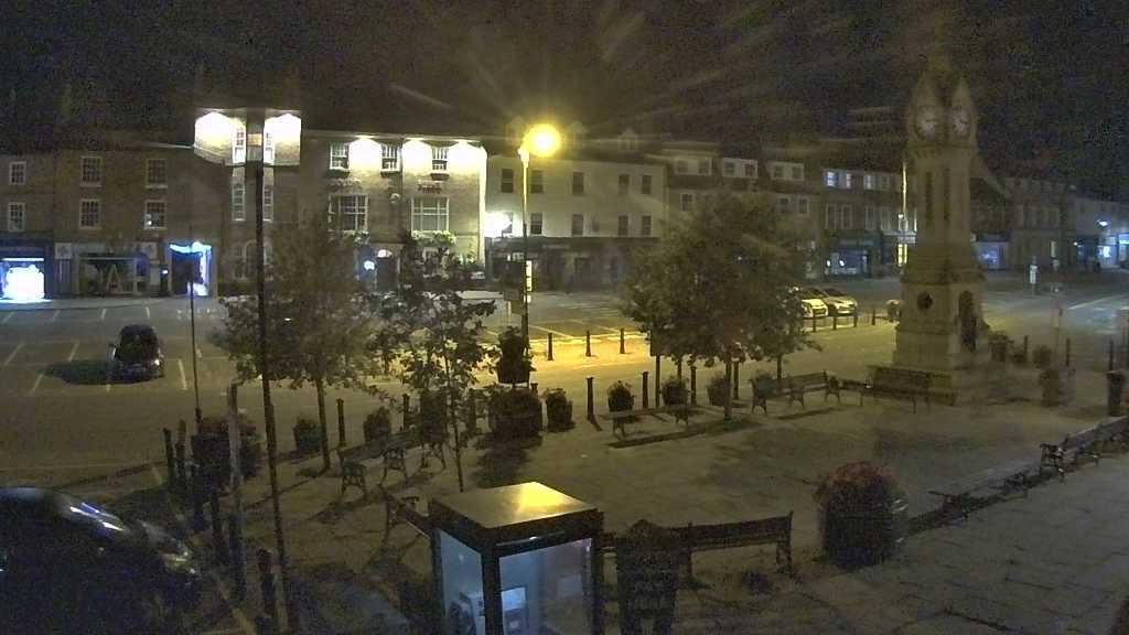 Thirsk webcam overlooking the Market Place