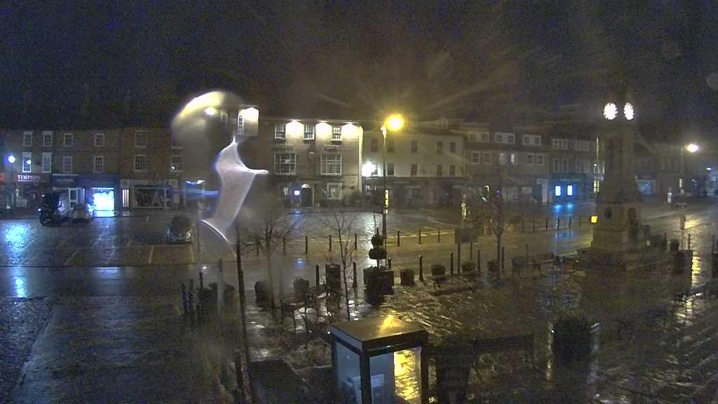 Thirsk webcam overlooking the Market Place