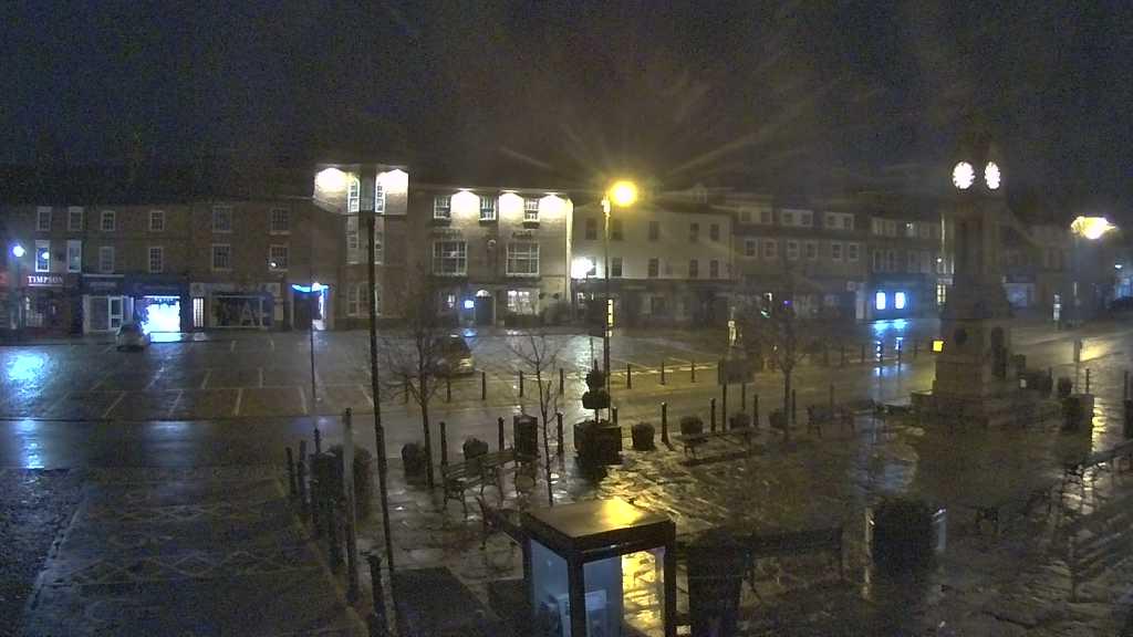 Thirsk webcam overlooking the Market Place