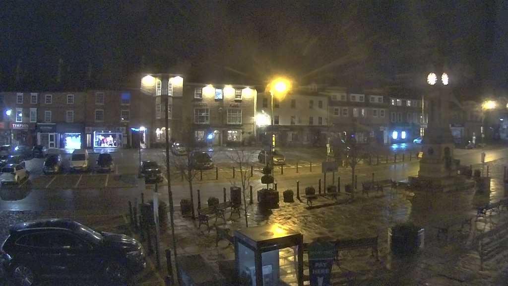 Thirsk webcam overlooking the Market Place