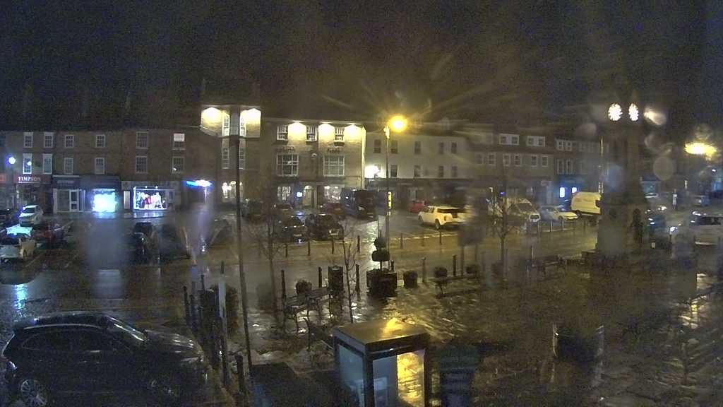 Thirsk webcam overlooking the Market Place