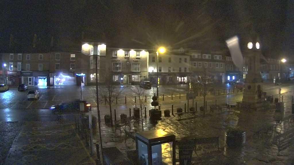 Thirsk webcam overlooking the Market Place
