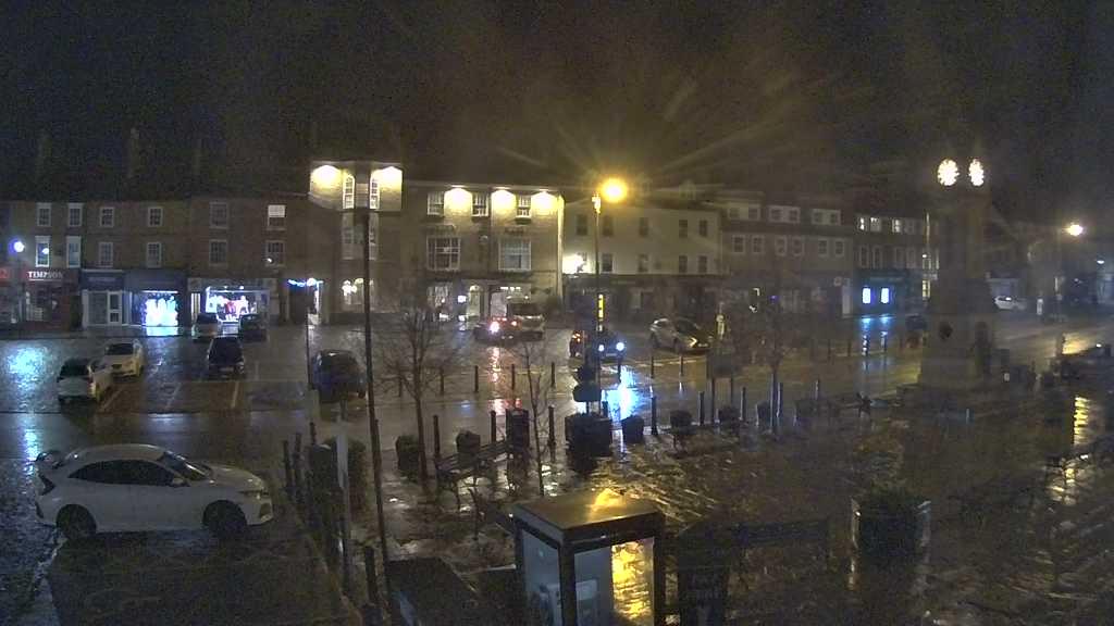 Thirsk webcam overlooking the Market Place