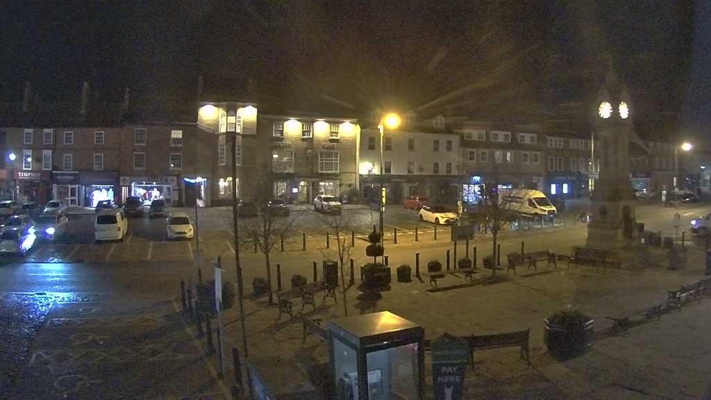 Thirsk webcam overlooking the Market Place