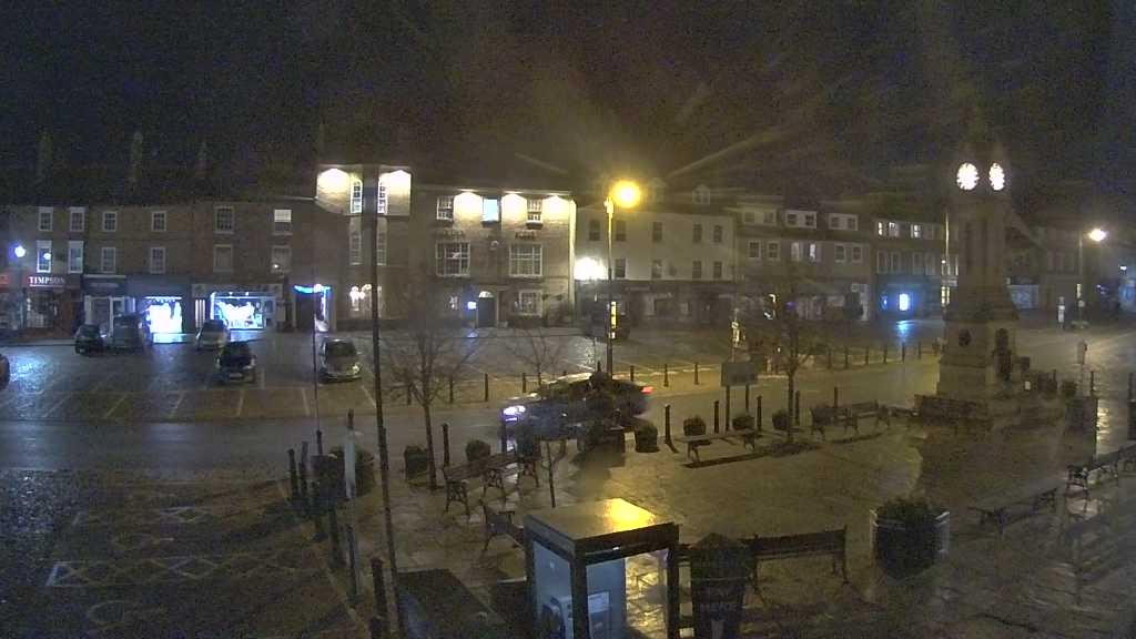 Thirsk webcam overlooking the Market Place