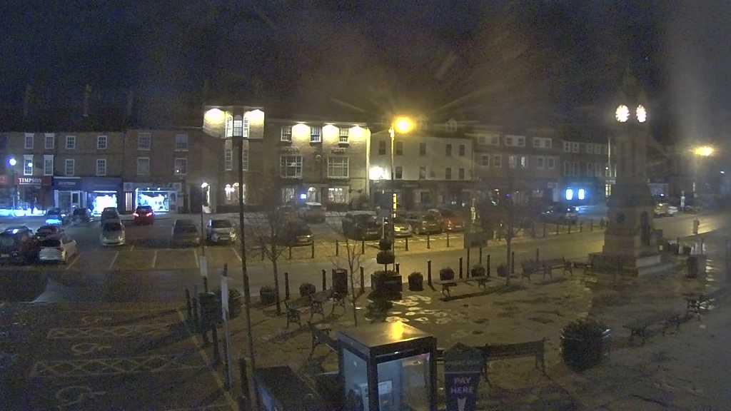 Thirsk webcam overlooking the Market Place