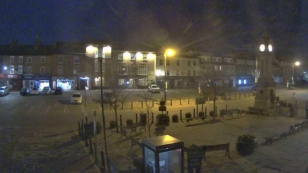 Thirsk webcam overlooking the Market Place