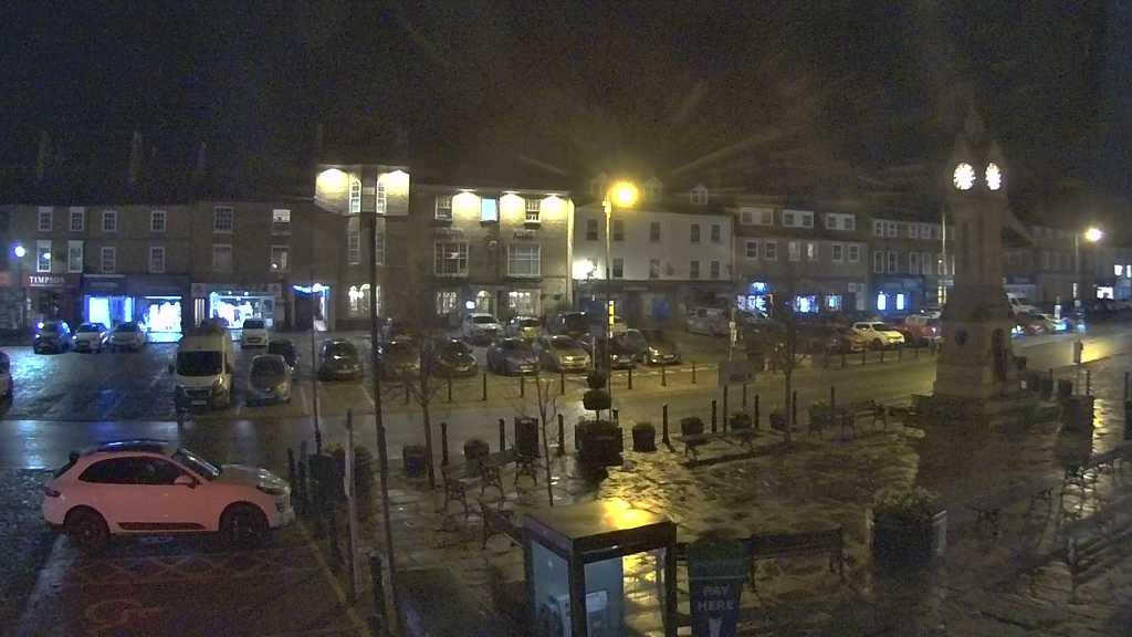 Thirsk webcam overlooking the Market Place
