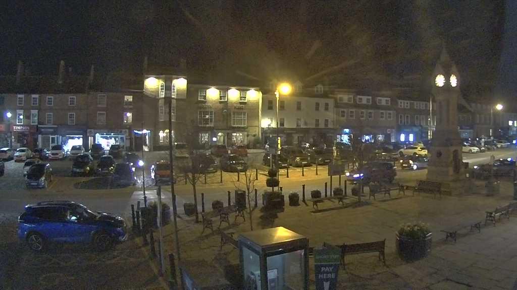 Thirsk webcam overlooking the Market Place