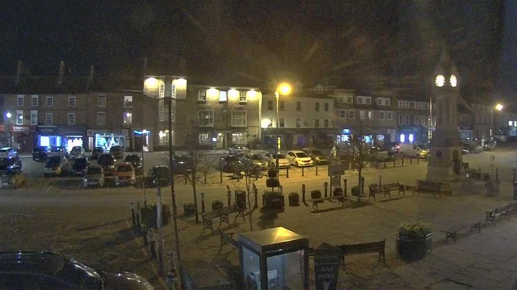 Thirsk webcam overlooking the Market Place