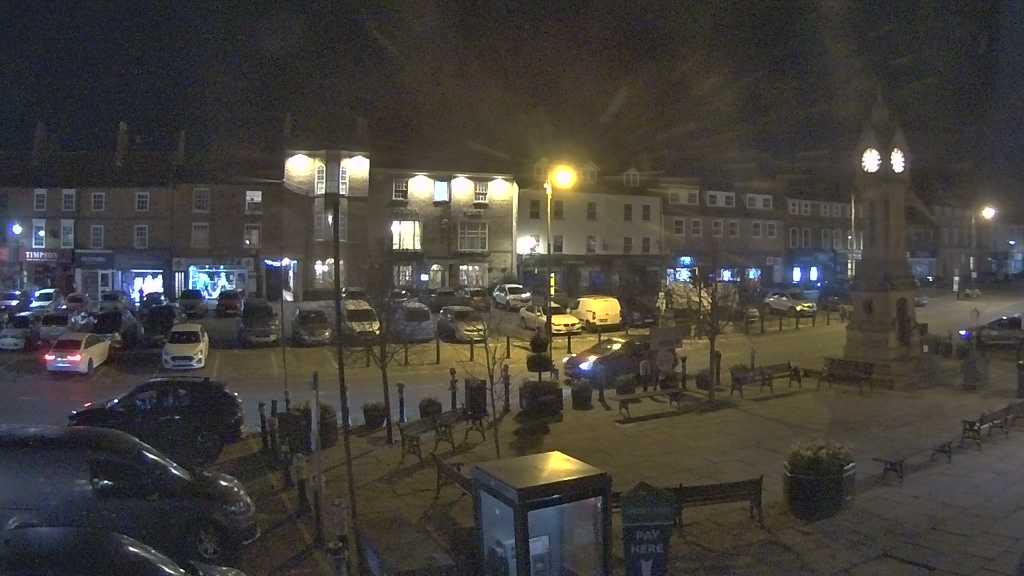 Thirsk webcam overlooking the Market Place