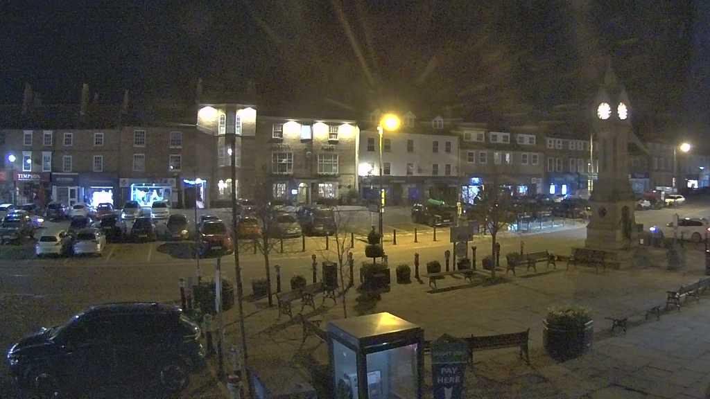 Thirsk webcam overlooking the Market Place