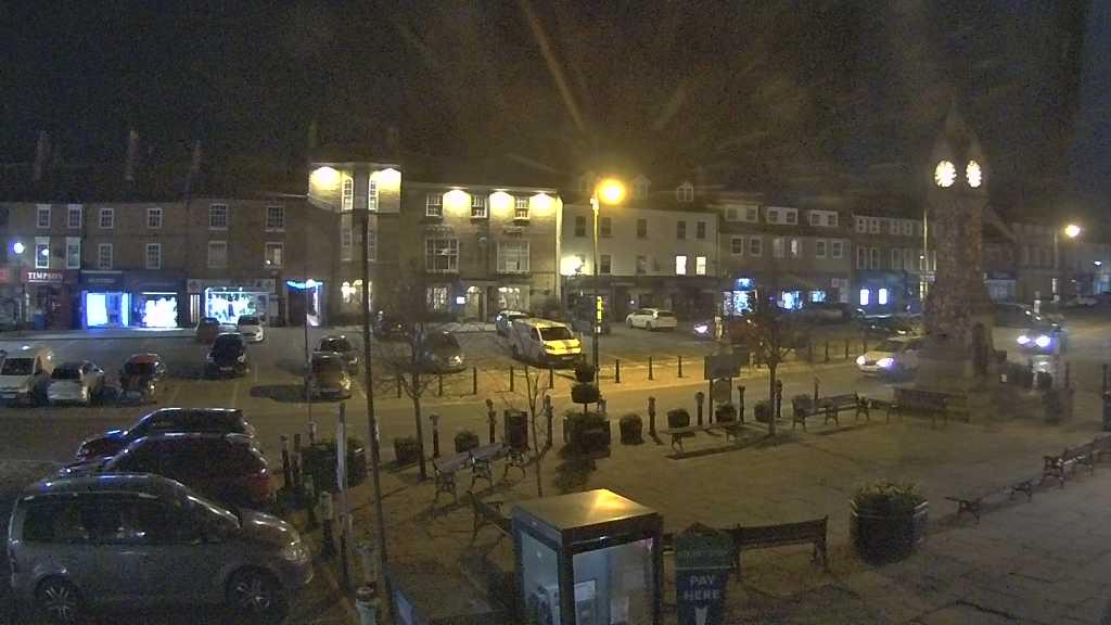 Thirsk webcam overlooking the Market Place