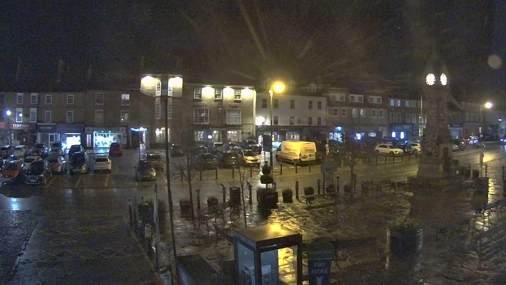 Thirsk webcam overlooking the Market Place