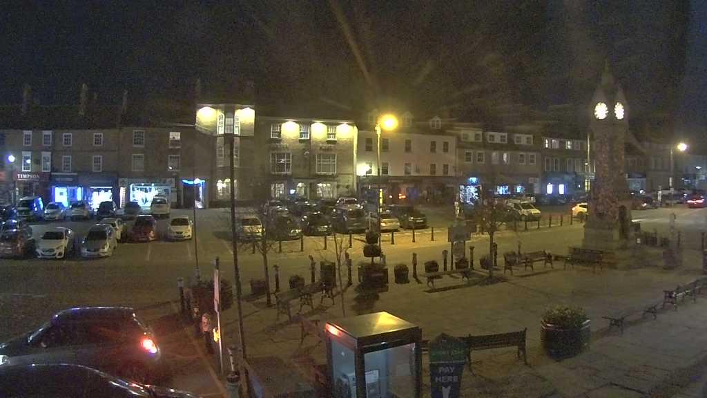 Thirsk webcam overlooking the Market Place