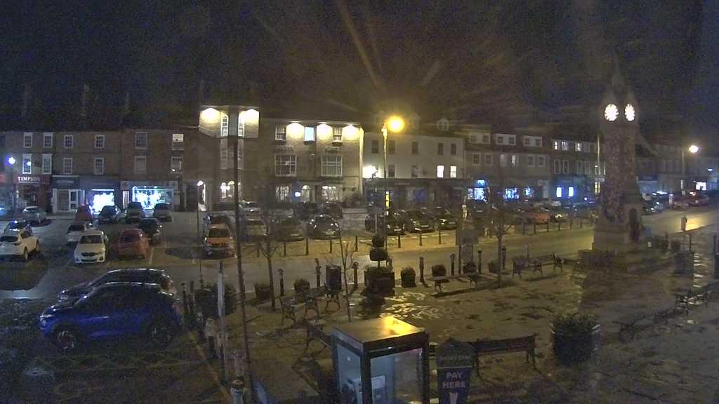 Thirsk webcam overlooking the Market Place