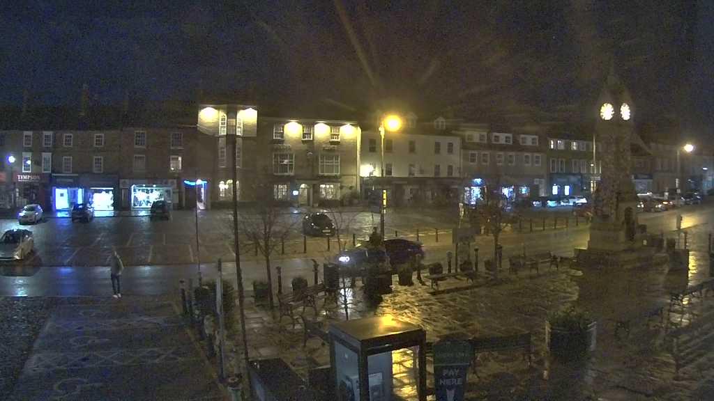 Thirsk webcam overlooking the Market Place