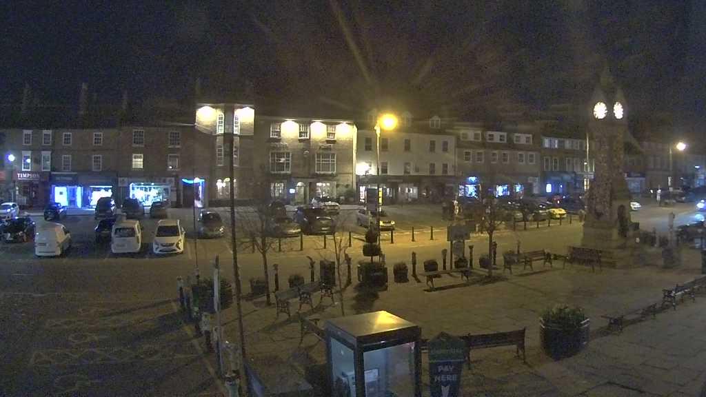 Thirsk webcam overlooking the Market Place