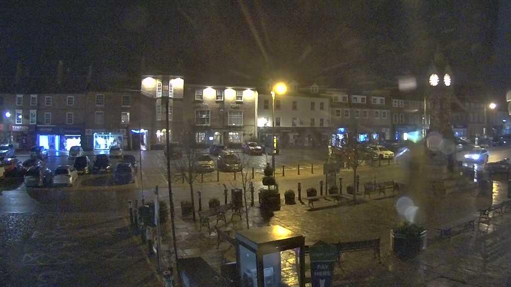 Thirsk webcam overlooking the Market Place