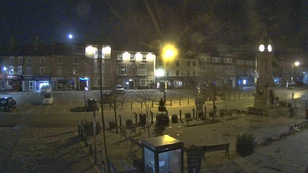 Thirsk webcam overlooking the Market Place
