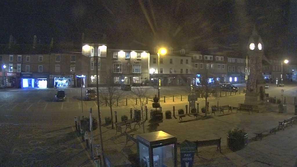 Thirsk webcam overlooking the Market Place
