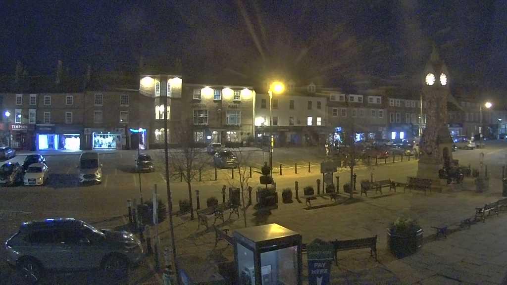 Thirsk webcam overlooking the Market Place