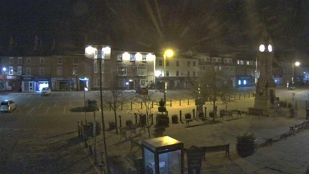 Thirsk webcam overlooking the Market Place
