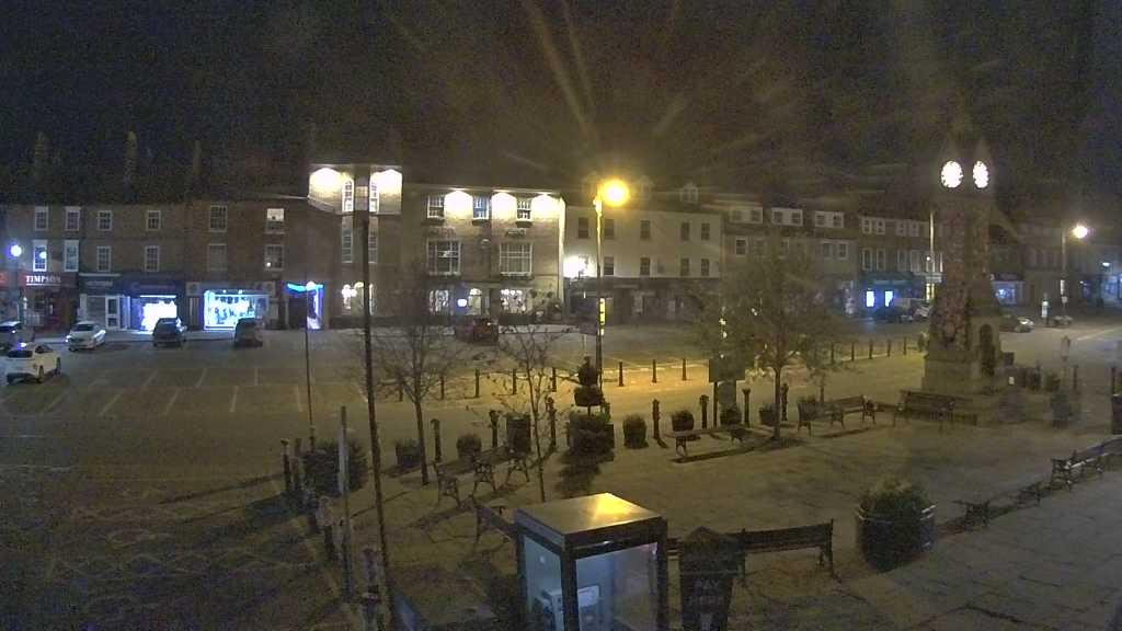 Thirsk webcam overlooking the Market Place