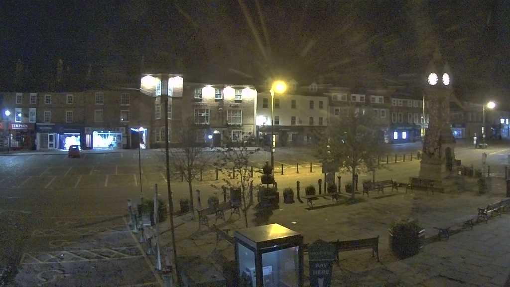Thirsk webcam overlooking the Market Place
