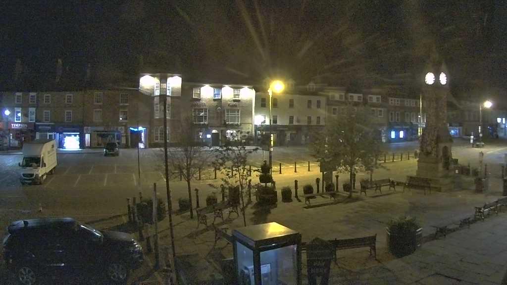 Thirsk webcam overlooking the Market Place