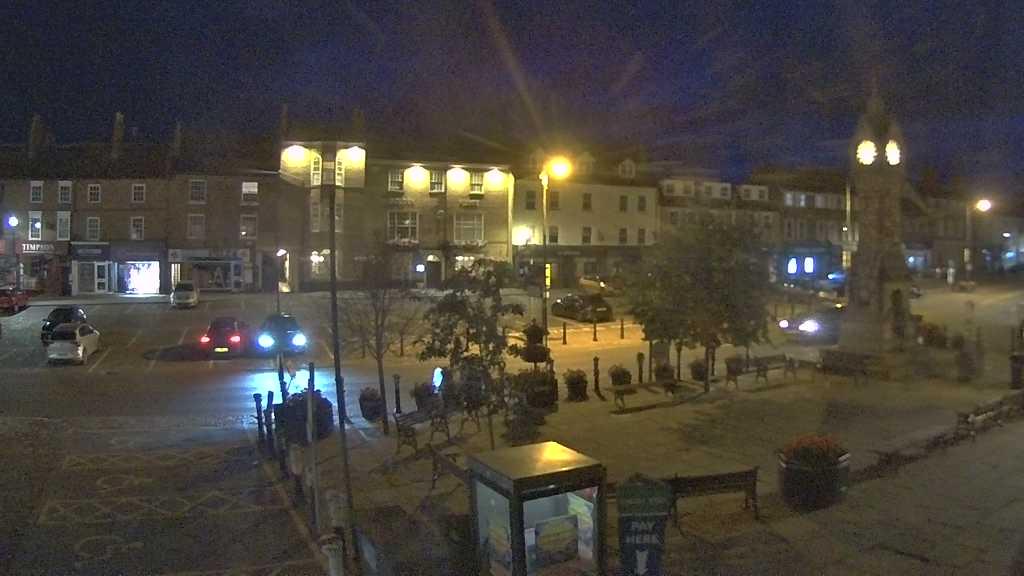 Thirsk webcam overlooking the Market Place