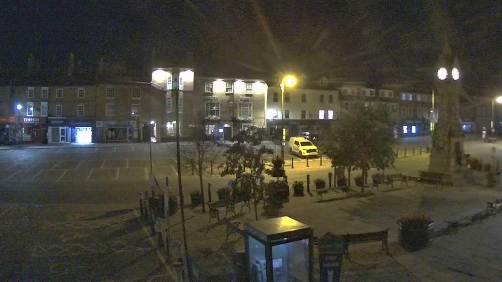 Thirsk webcam overlooking the Market Place